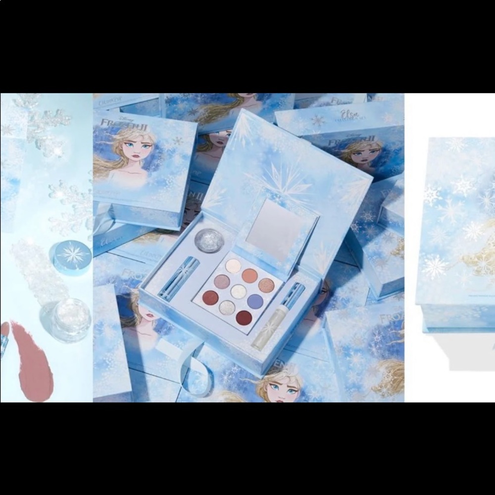Colourpop frozen Elsa collection